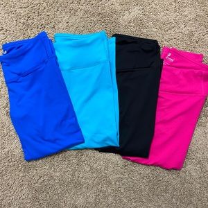 90 Degree by Reflex yoga crops - bundle